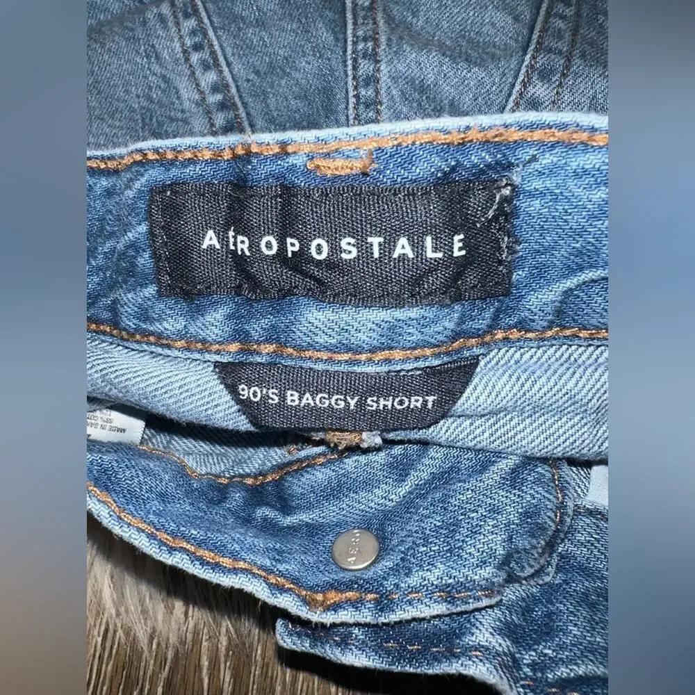 Aeropostale 90”s baggy jeans distressed women’s jeans